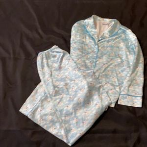 American Girl silky wide leg pajama set